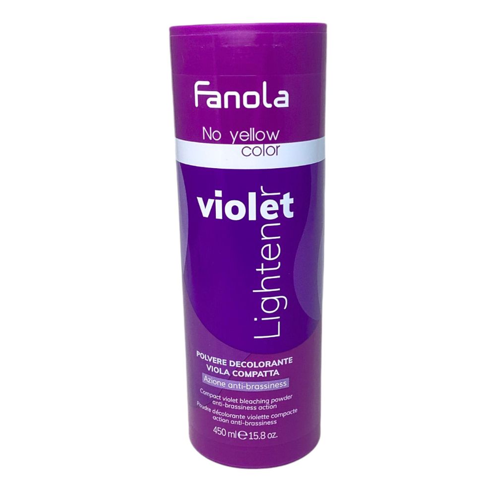 Fanola No Yellow Color Violet Lightener Blondierpulver 450 g